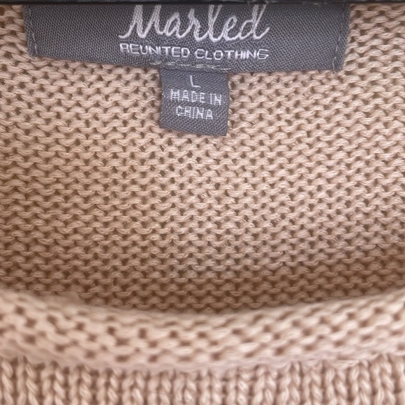 USA rolled collar sweater. Size large - Picture 2 of 6